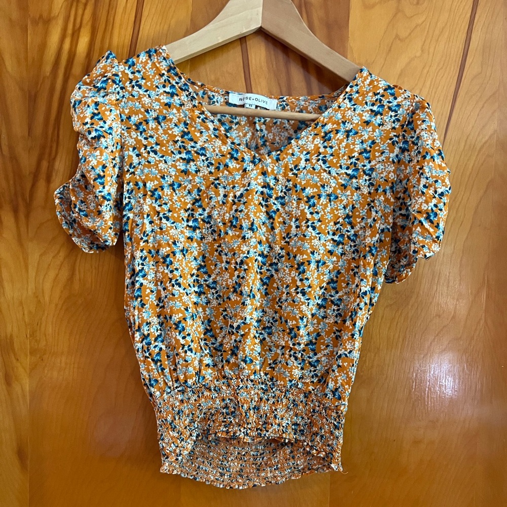 Rose+olive short sleeve